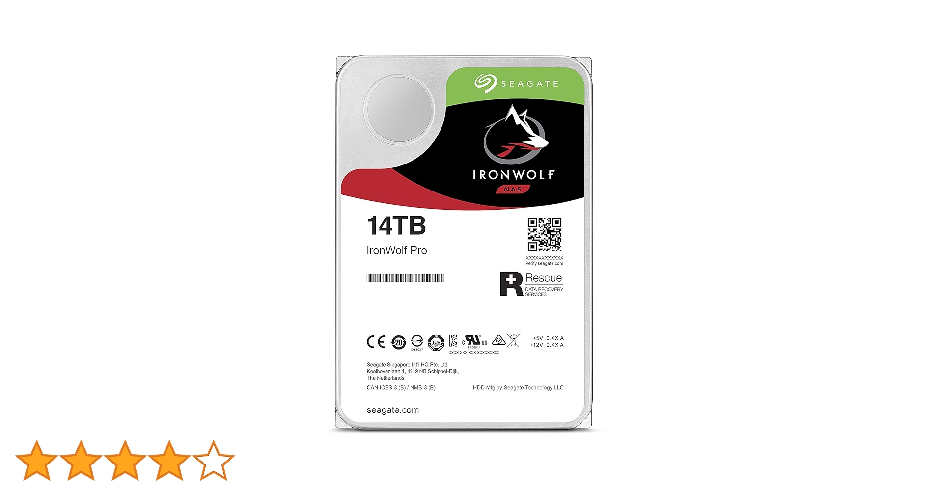 内蔵型ハードディスクドライブ Seagate IronWolf Pro 18TB HDD 713lKweuZvL._AC_UL210_SR210,